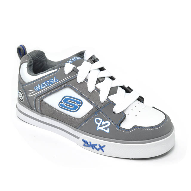 Grau,Multi,Weiss Skechers Kewl B - Charcoal