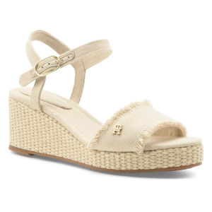 Tommy hilfiger - MID WOVEN WEDGE ESPAD FRINGE