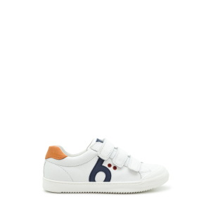 Benjie - Elm logo  Junior Blanc Bleu