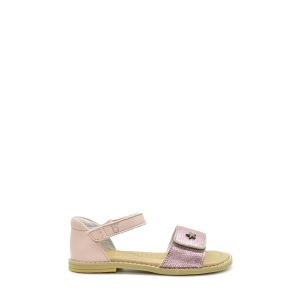 Benjie - Bellinzona velcro  Enfant Rose métal