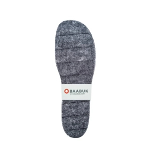 Baabuk - [INS02-DG] Wool Insoles Grey