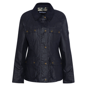 Barbour - W's Arlo Utility Wax Jacket Royal