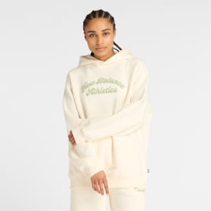 New balance - W Linear Heritage Fleece Long Hoodie
