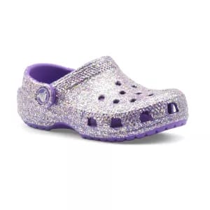 Crocs - CLASSIC GLITTER CLOG PURPLE