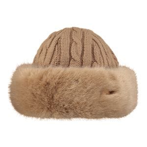 Barts - W's FUR CABLE BANDHAT