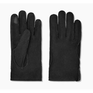 Ugg - M's Leather Clamshell Logo Glove