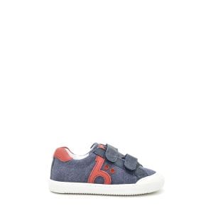 Benjie - Elm logo  Jeune enfant Bleu Recycled canvas