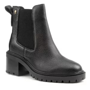 Tommy hilfiger - TH LEATHER CHELSEA CLEATED HEEL