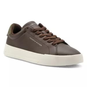 Tommy jeans - TH COURT LTH DETAIL ESS