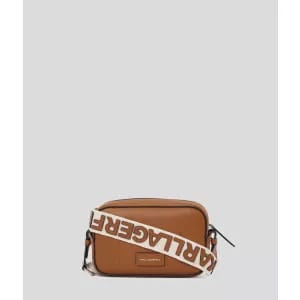 Karl lagerfeld - CIRCLE CAMERA BAG PERFORATED