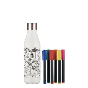 Les artistes paris - A-4380-Bouteille isotherme Creative Color Set Dino
