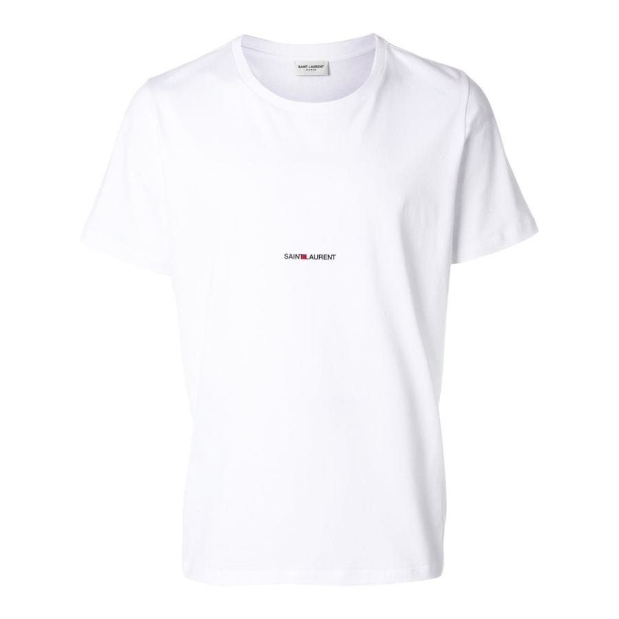 Saint Laurent - T-shirt 'Logo' pour Hommes