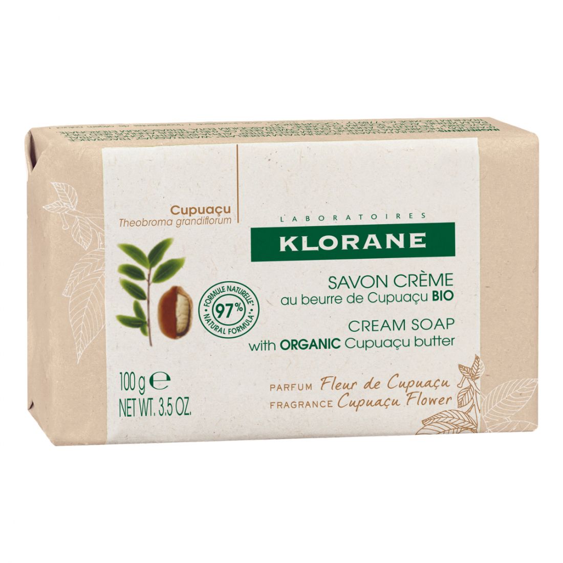Klorane - Crème de savon 'Fleur De Cupuaçu' - 100 g
