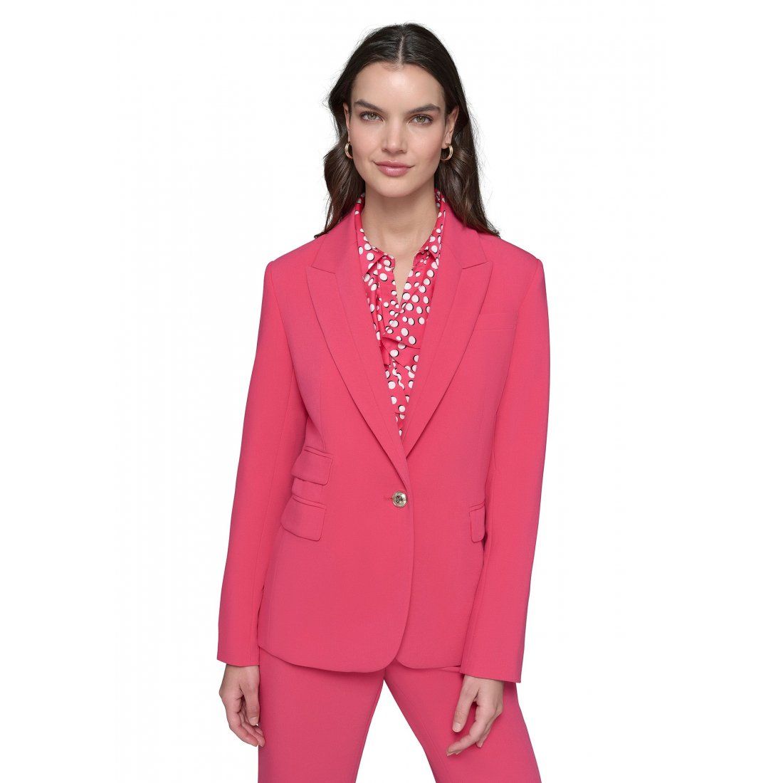 Karl lagerfeld paris - Veste 'One Button with Double Pocket Flaps' pour Femmes