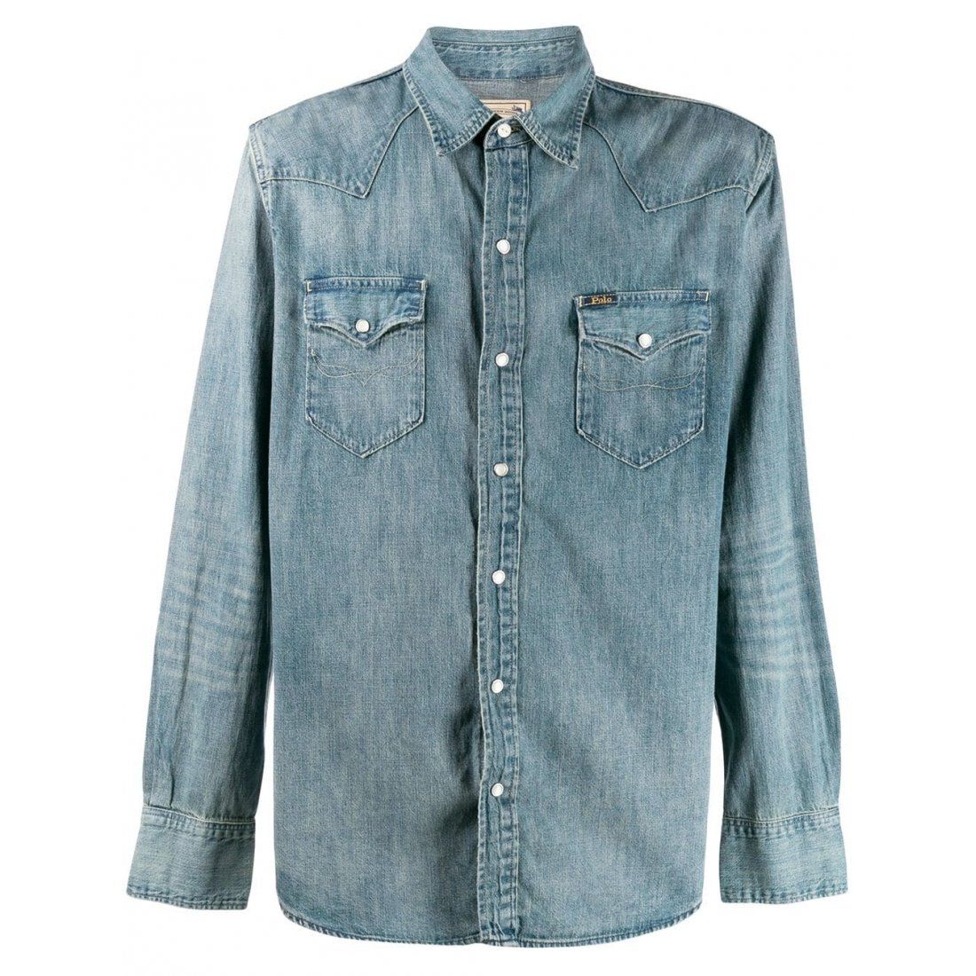 Polo ralph lauren - Chemise en Jean 'Western' pour Hommes