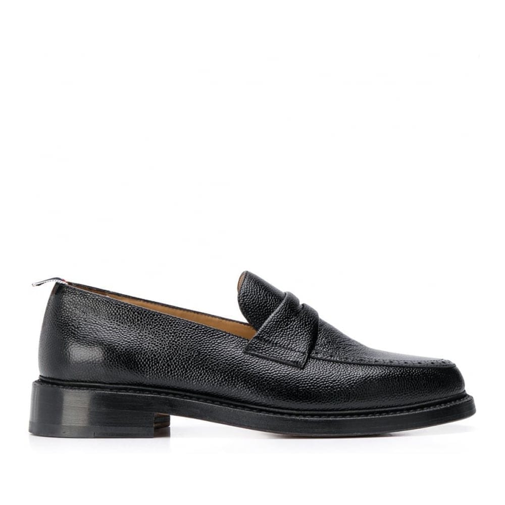 Thom browne - Mocassins 'Pebble-Grain Penny' pour Hommes
