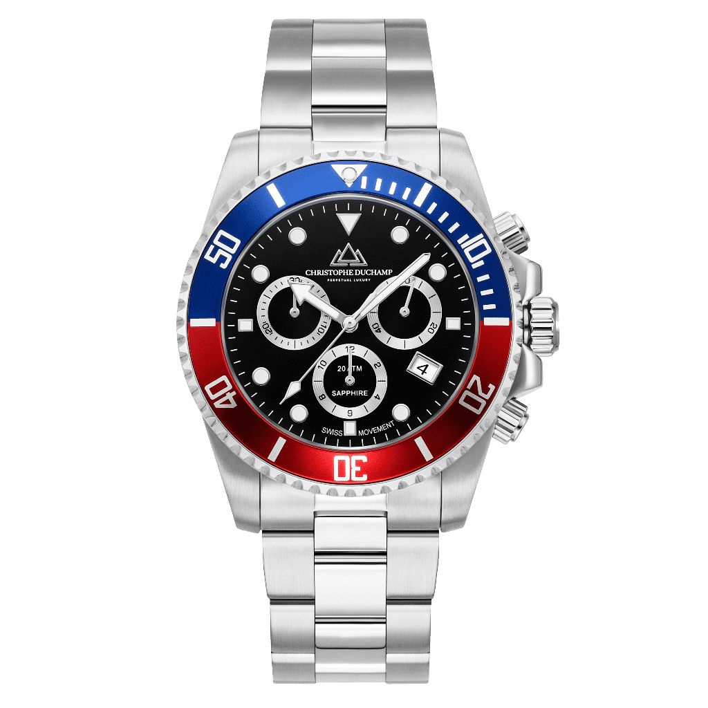 Christophe duchamp - Montre 'Marine Chrono' pour Hommes