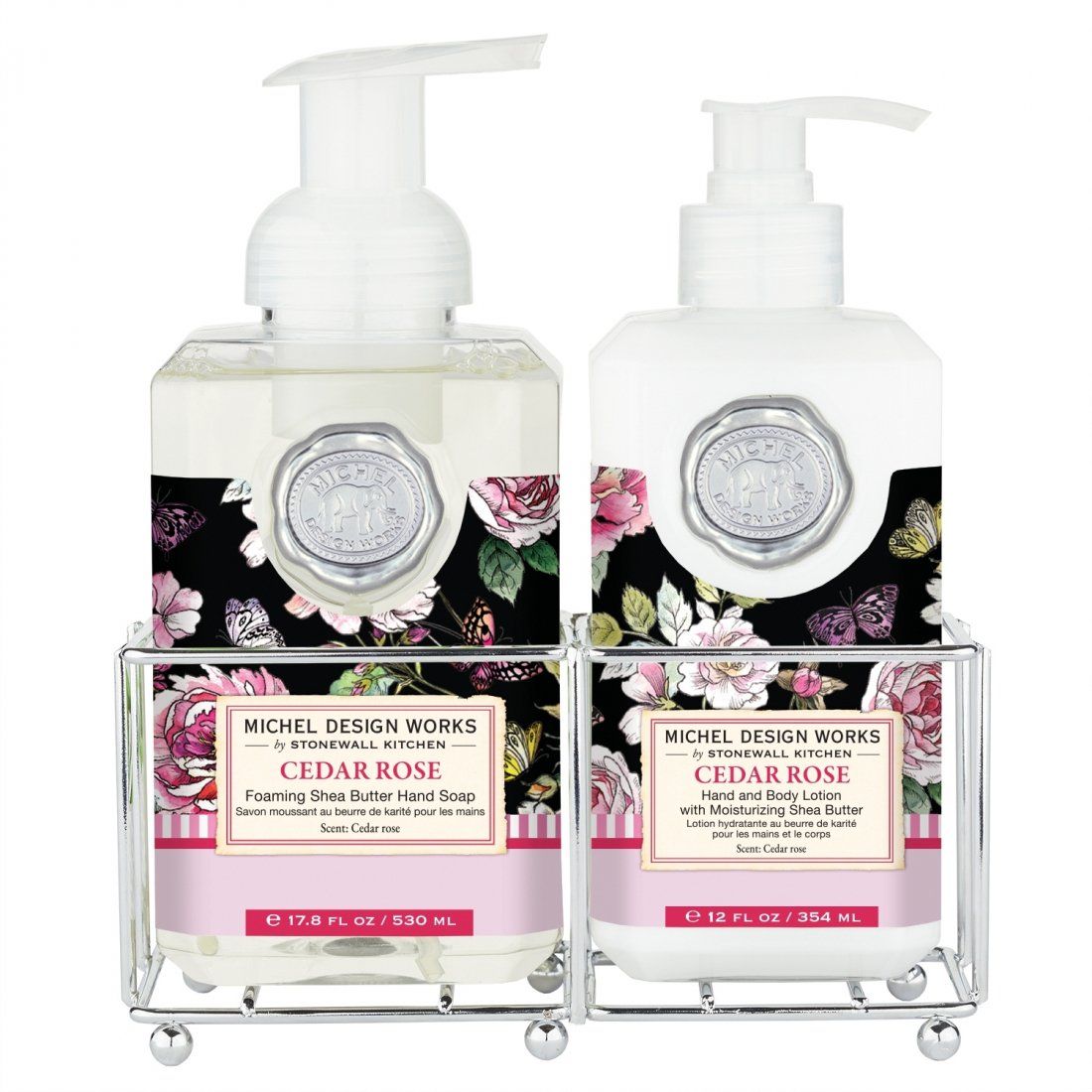Michel design works - Set de soins des mains 'Cedar Rose' - 2 Pièces
