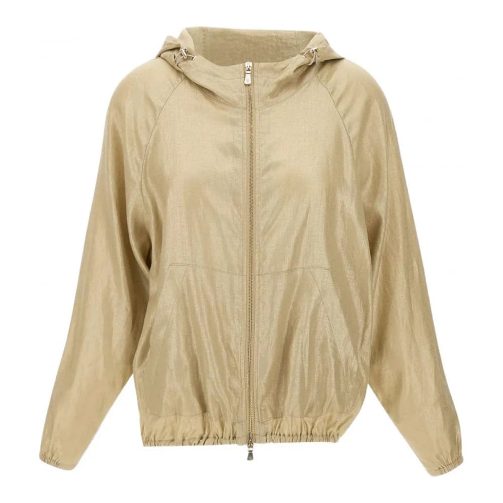 Eleventy - Blouson bomber 'Hooded' pour Femmes