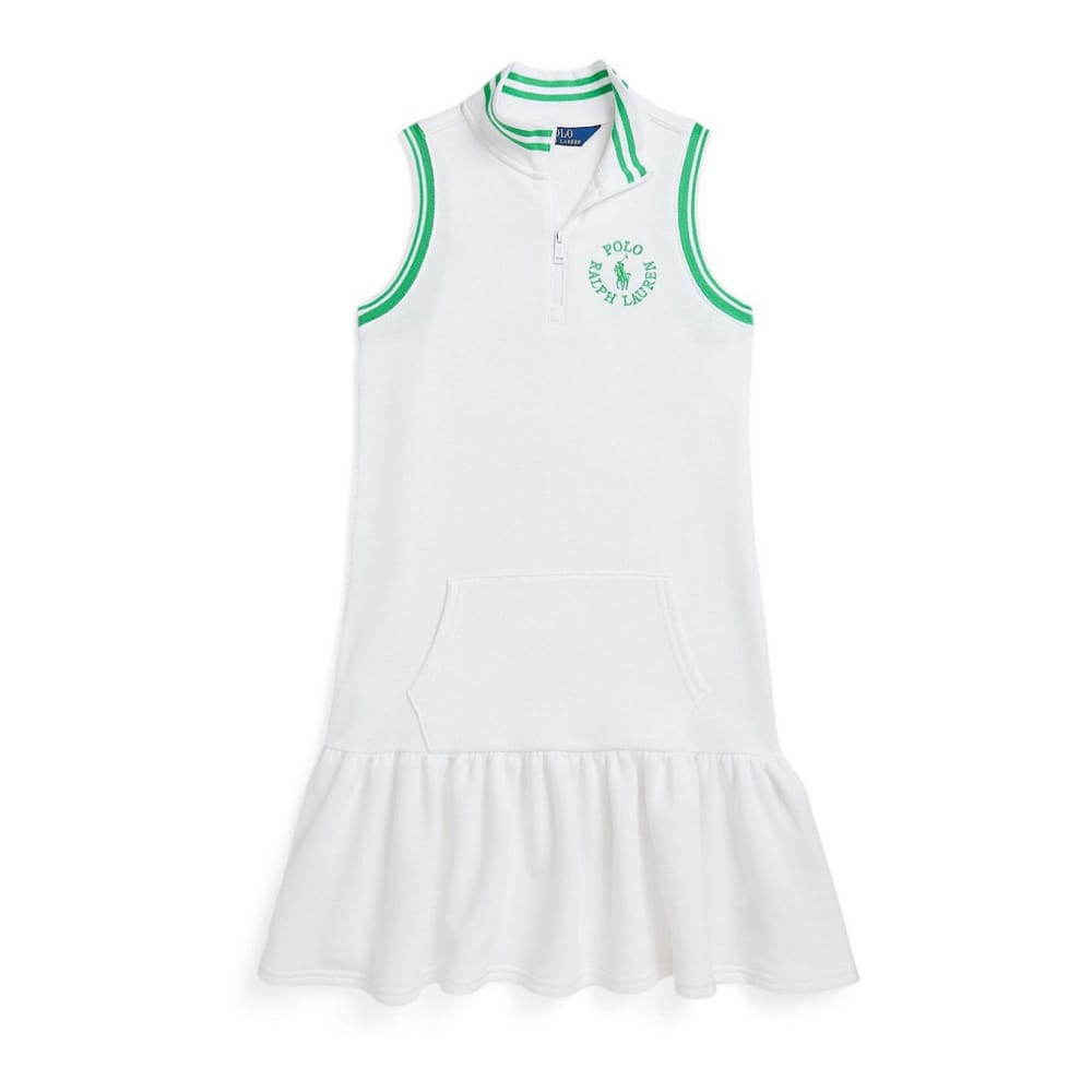 Polo ralph lauren - 'Big Pony Logo Terry Dress' pour Grandes filles