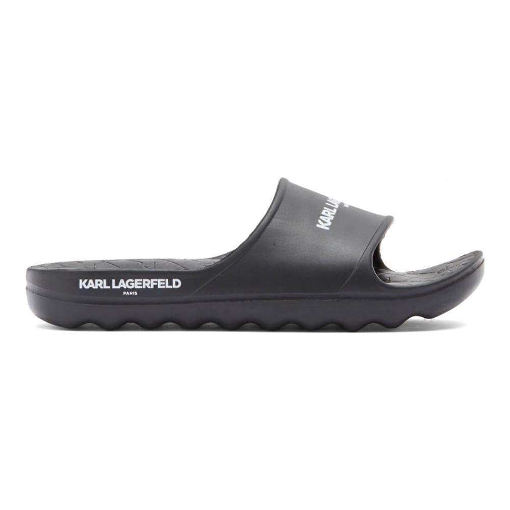 Karl lagerfeld paris - Sandales  'Block Logo Slide Sandal' pour Hommes