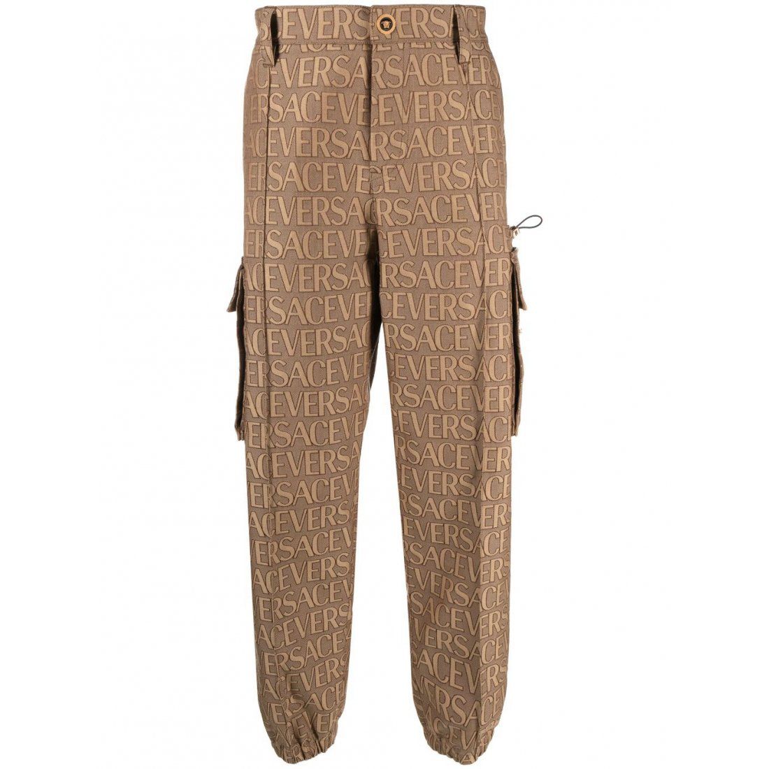 Versace - Pantalon cargo 'Allover Logo' pour Hommes