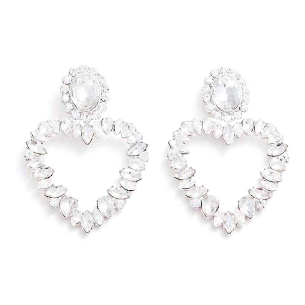 Self-portrait - Boucles d'oreilles 'Crystal Drop' pour Femmes