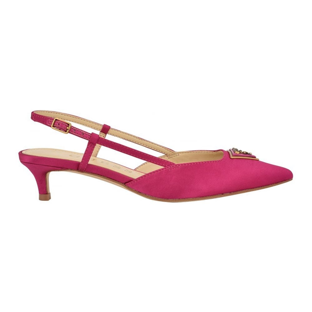 Guess - Escarpins à bride 'Jesson Pointed Slingback Kitten' pour Femmes