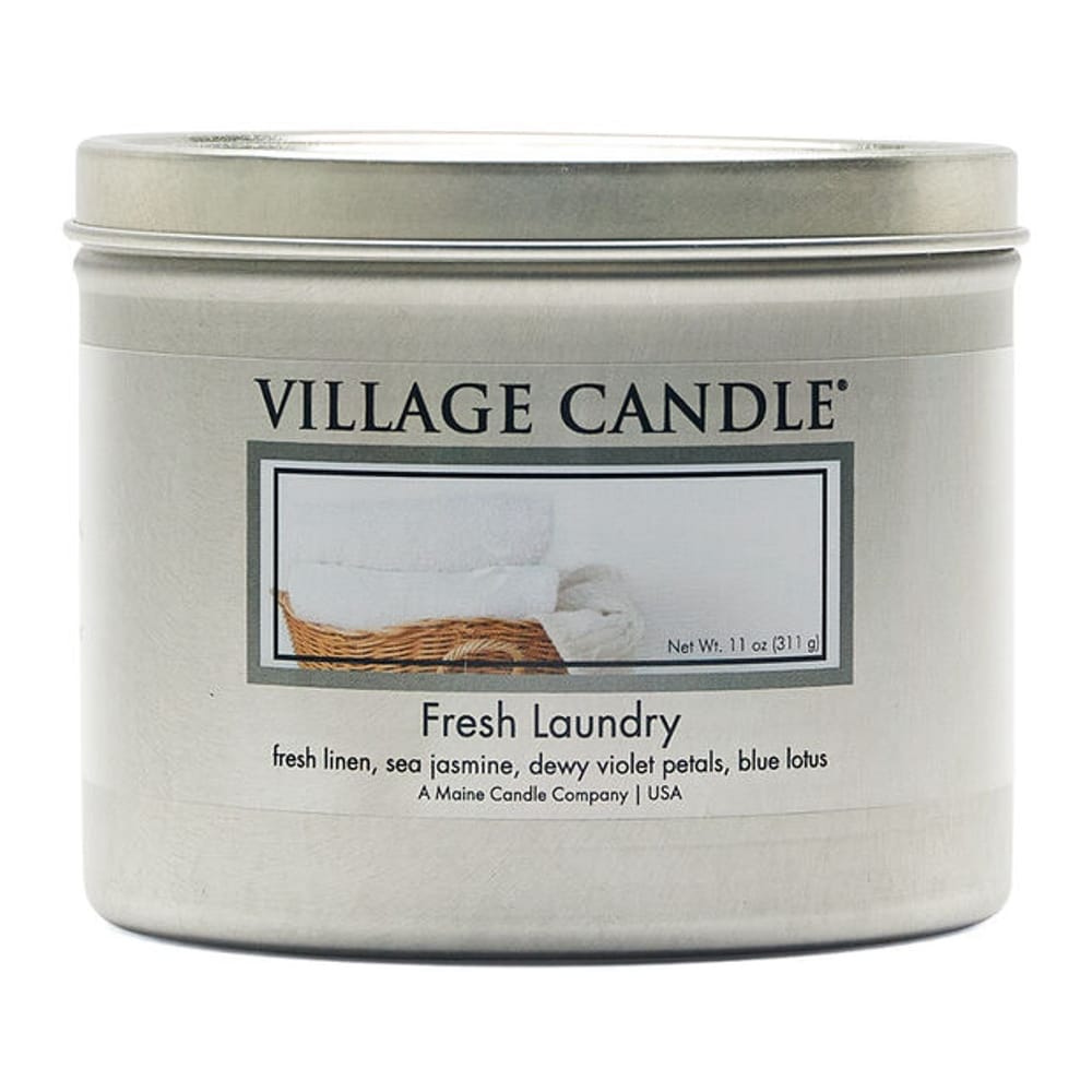 Village candle - Bougie parfumée 'Fresh Laundry Fresh Air' - 311 g