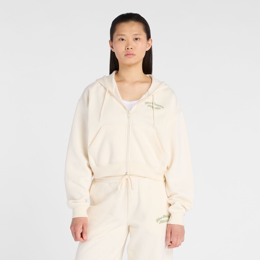 New balance - W Linear Heritage Fleece Full Zip