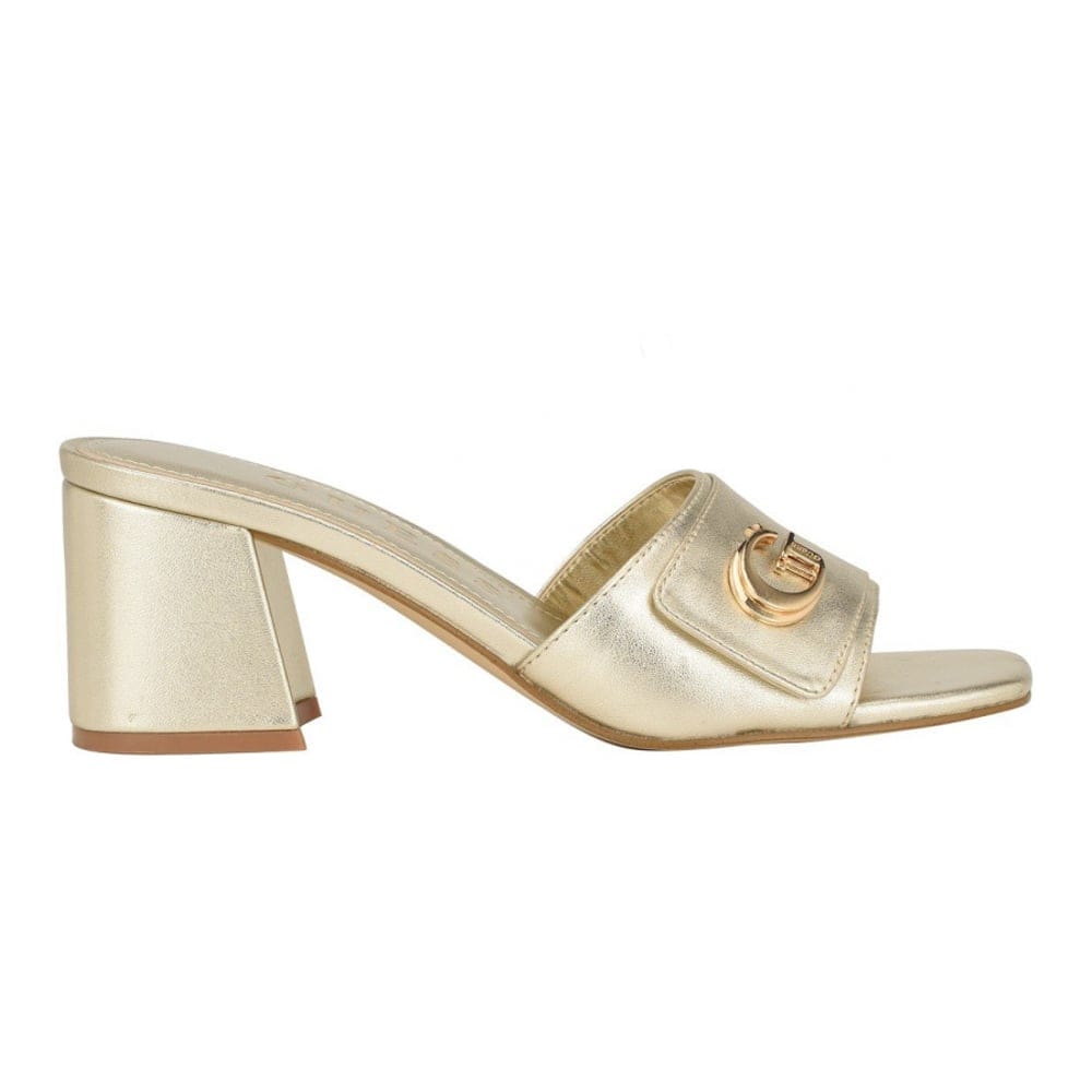 Guess - Sandales à talon 'Gallai Block Heel Slip-On' pour Femmes