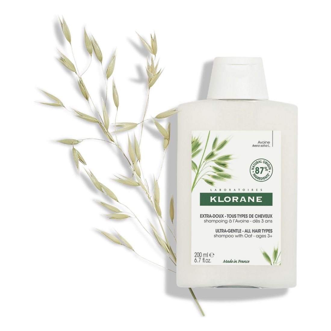 Klorane - Shampoing 'L'Avoine' - 200 ml