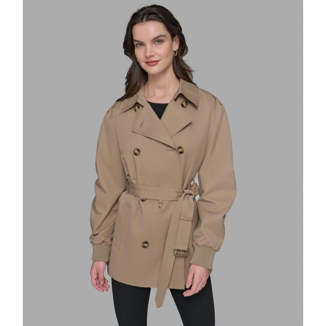 Karl lagerfeld paris - Trench 'Short Belted' pour Femmes