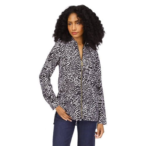 Michael michael kors - Top 'Animal Print Dog Tag' pour Femmes