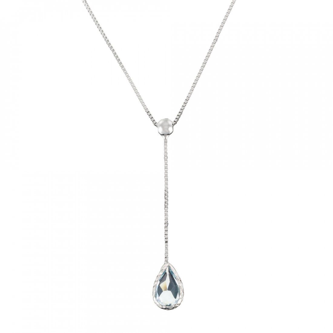 Oro di oro - "Collier 'Goutte d'Azur' pour Femmes"