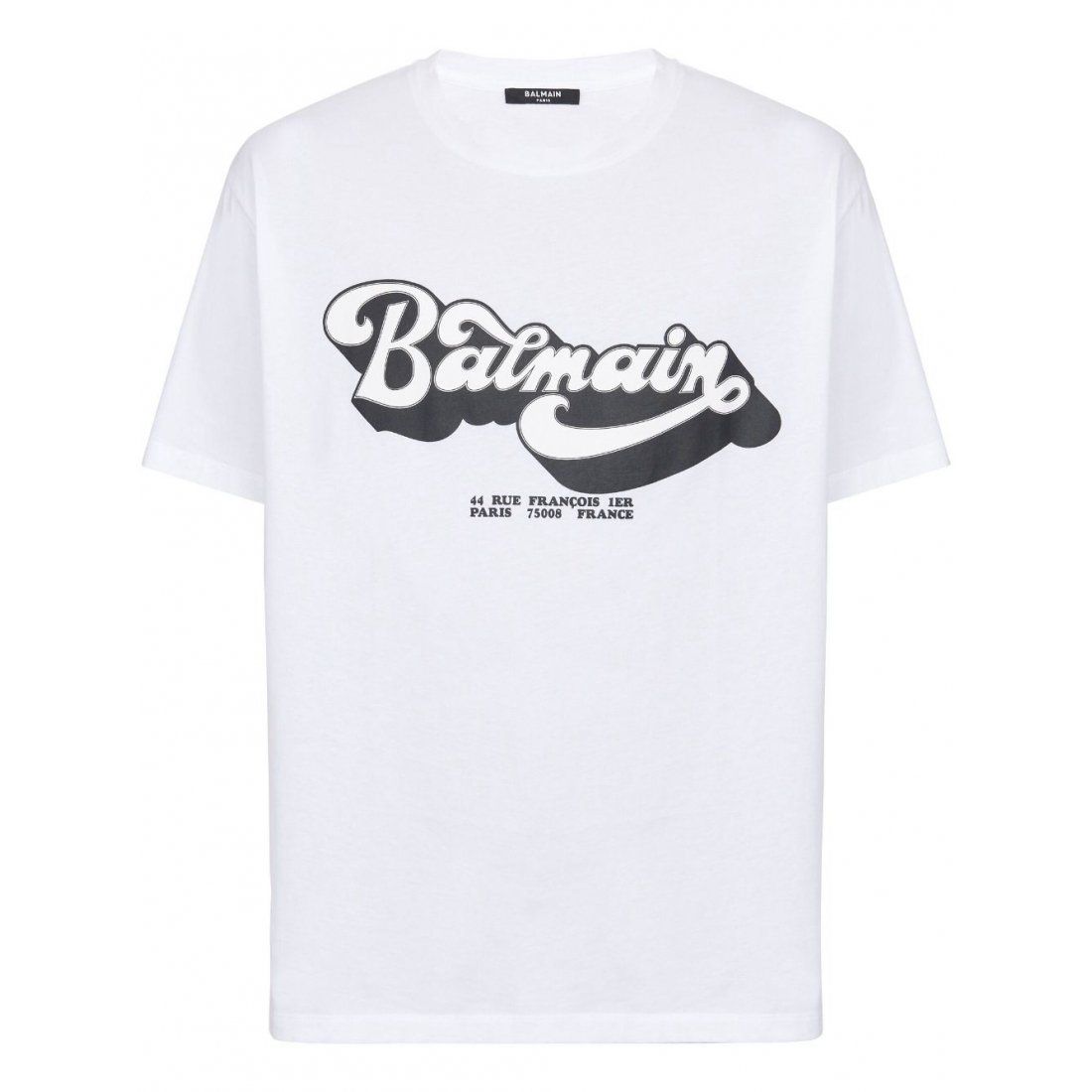 Balmain - T-shirt '70S Logo' pour Hommes