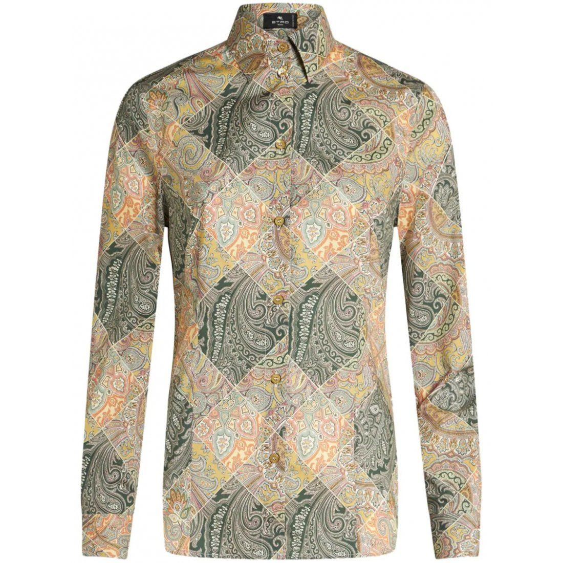 Etro - Chemise 'Patchwork-Print' pour Femmes