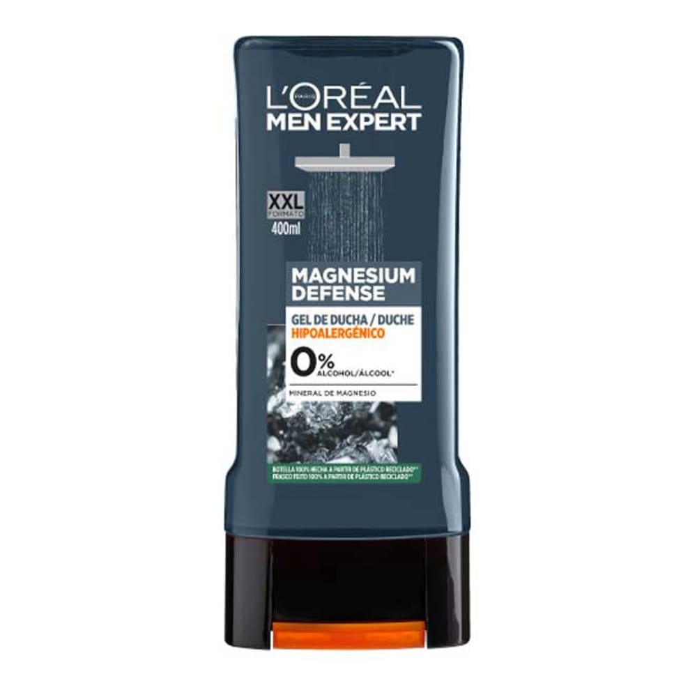 L'Oréal Paris - Gel Douche 'Men Expert Magnesium Defense 0%' - 400 ml