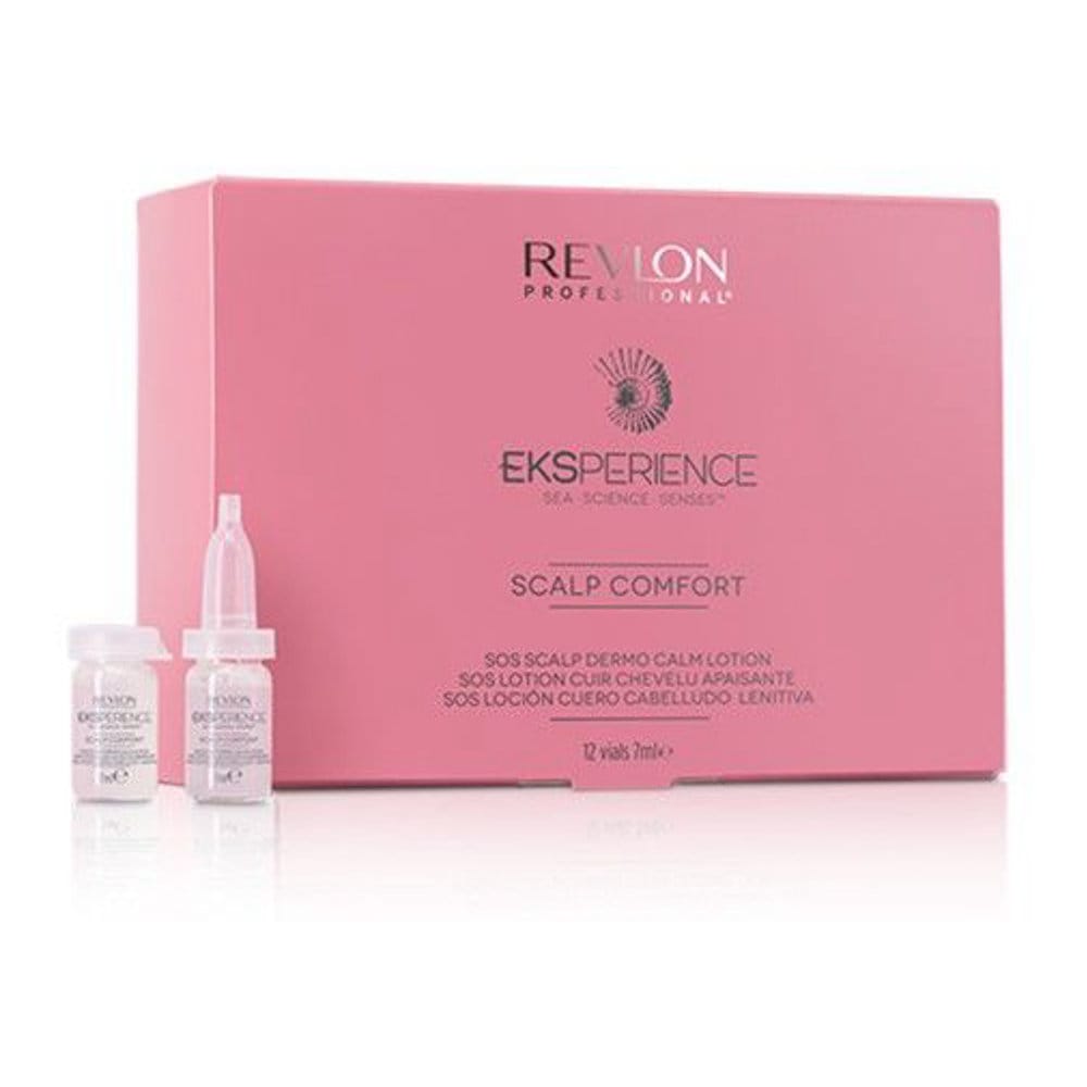 Revlon - Traitement capillaire 'Eksperience Scalp Comfort Dermo Calm' - 12 Ampoules, 7 ml