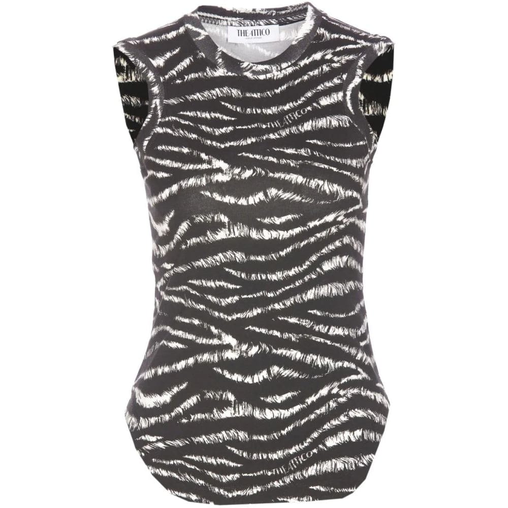 The attico - Top 'Zebra-Print' pour Femmes
