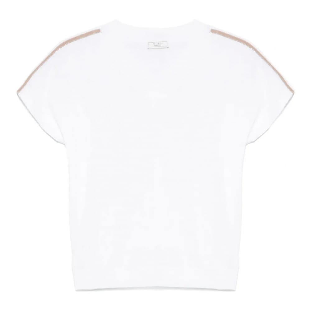 Peserico - T-shirt 'Punto Luce-Chain' pour Femmes