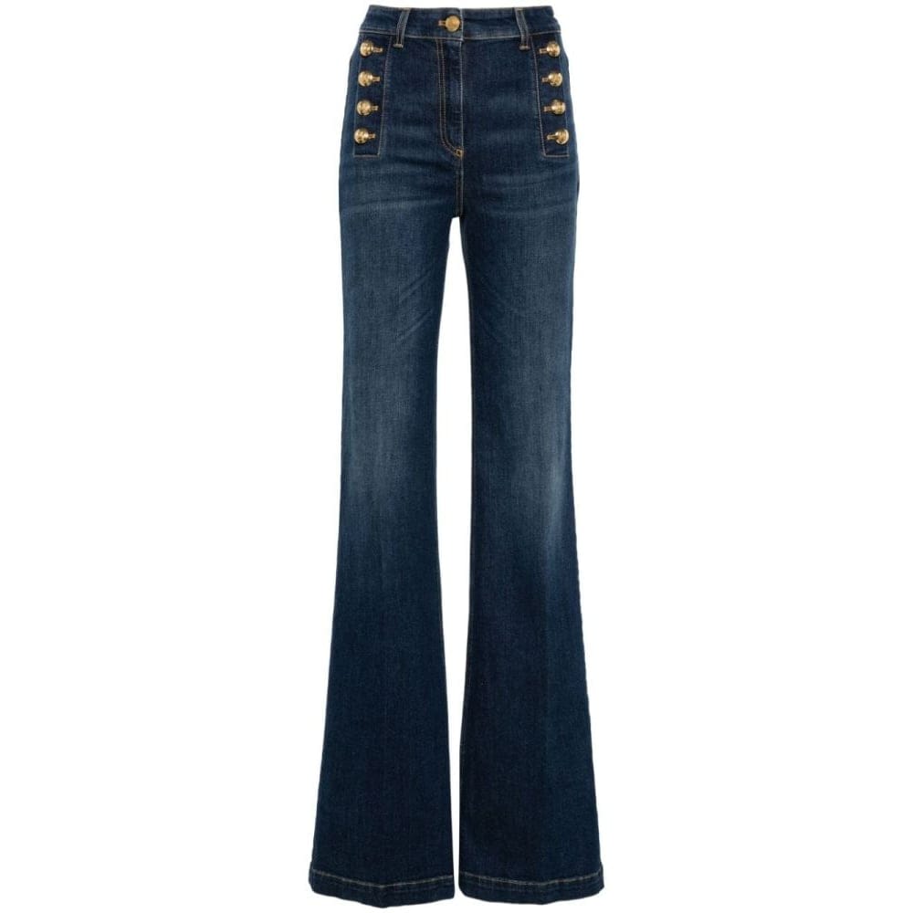 Elisabetta franchi - Jeans 'Decorative-Button' pour Femmes