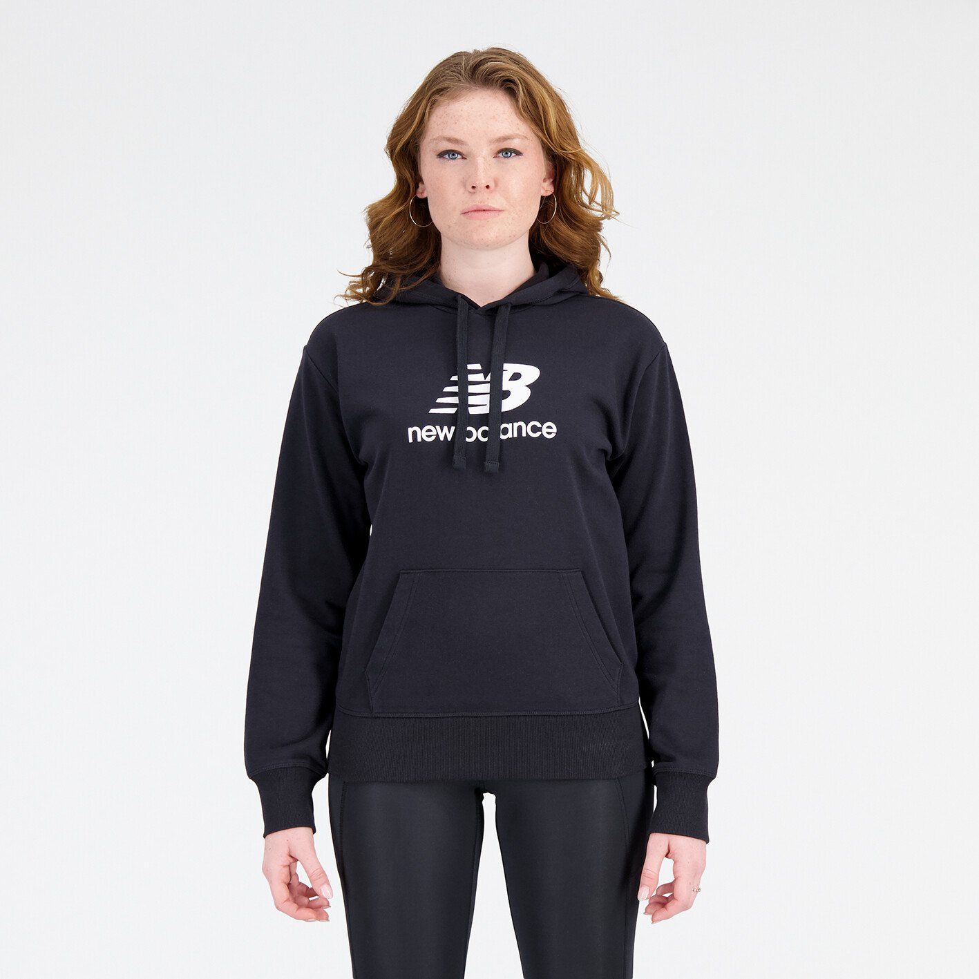 New balance - W Essentials Stacked Logo Hoodie