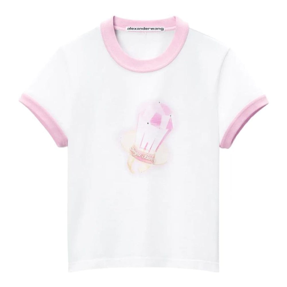 Alexander wang - T-shirt 'Logo-Print' pour Femmes