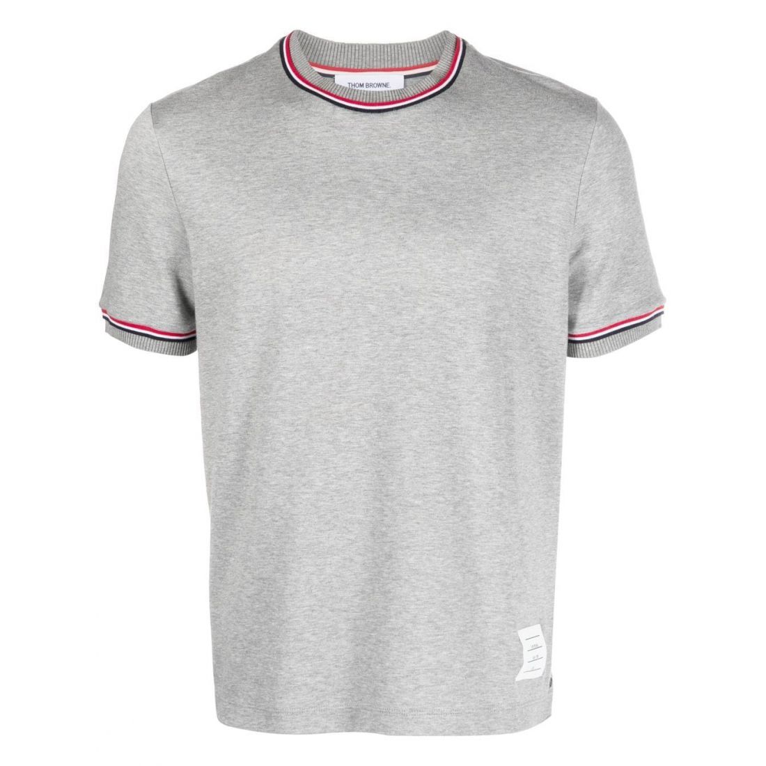 Thom browne - T-shirt 'Logo Patch' pour Hommes