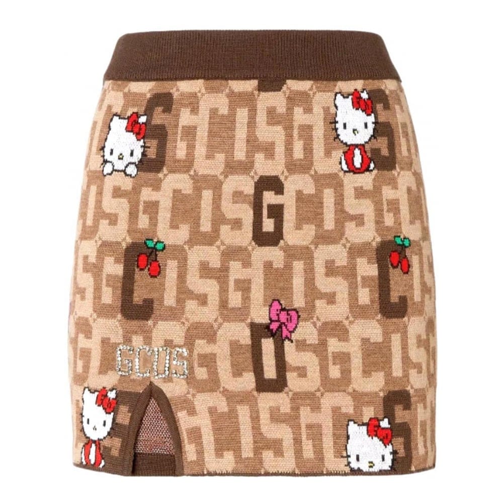 Gcds - Mini Jupe 'x Hello Kitty' pour Femmes
