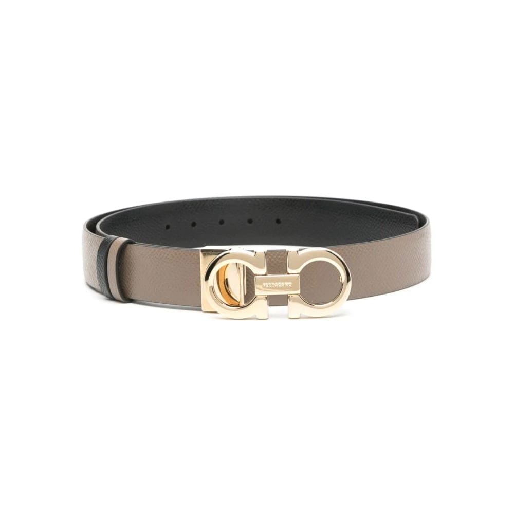 Ferragamo - Ceinture 'Reversible Gancini' pour Femmes