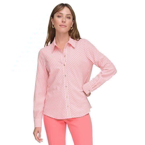 Tommy hilfiger - Blouse à manches longues 'Textured Stripe' pour Femmes
