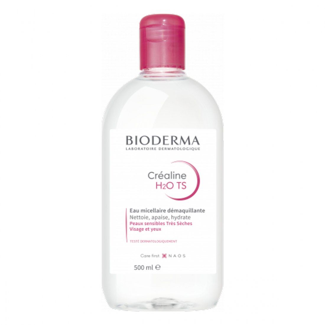 Bioderma - Créaline H2O TS Eau Micellaire Démaquillante sans Parfum - 500 ml
