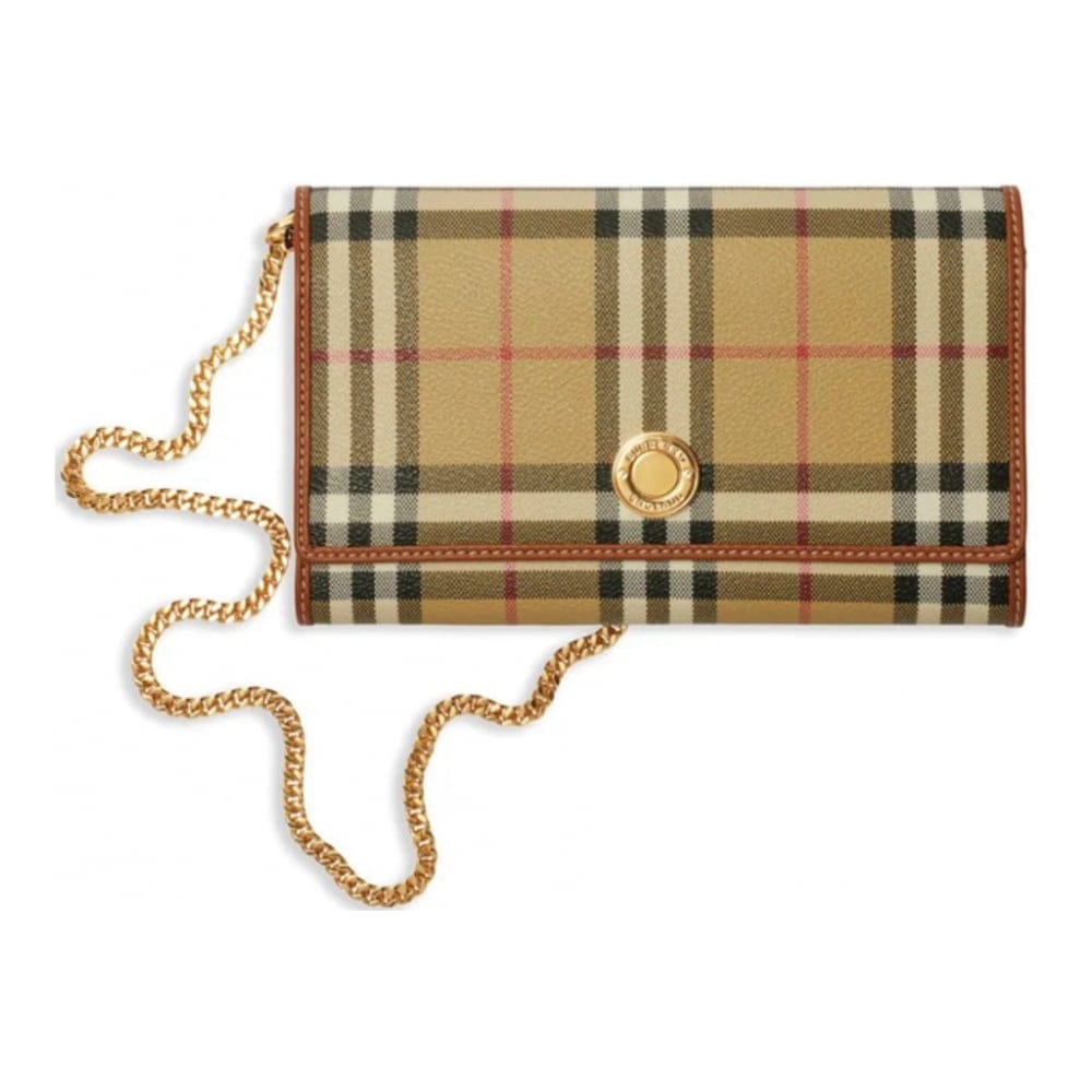 Burberry - Portefeuille avec chaîne 'Hanna' pour Femmes